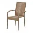 Bild 1 von toom Stapelstuhl 'Illona' beige 55 x 63 x 94 cm