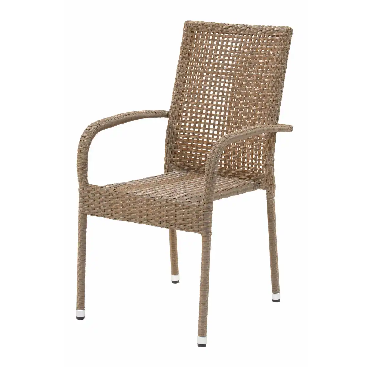 Bild 1 von toom Stapelstuhl 'Illona' beige 55 x 63 x 94 cm