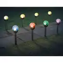 Bild 1 von I-Glow XXL-LED-Solarkugel "Crashglas" 8er-Set
