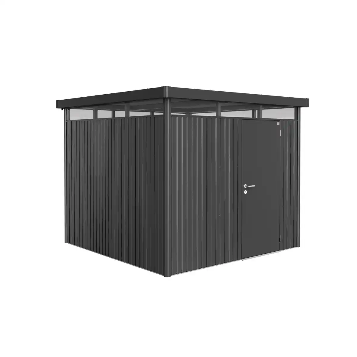 Bild 1 von Biohort Gerätehaus 'HighLine H4' dunkelgrau 275 x 275 cm