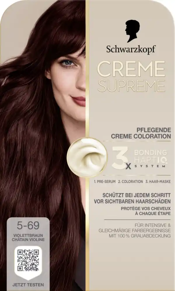 Bild 1 von CREME SUPREME Pflegende Coloration 5-69 Violettbraun