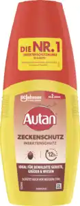 Autan Zeckenschutz Insektenschutz Pumpspray, 100 ml