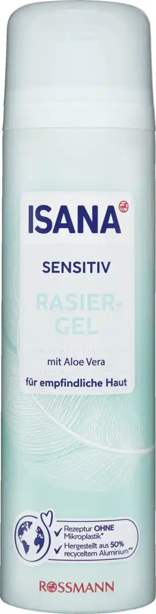 Bild 1 von ISANA sensitives Rasiergel, 200 ml