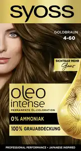 Syoss Professional Performance Oleo Intense Permanente Öl-Coloration 4-60 Goldbraun