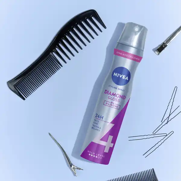 Bild 3 von NIVEA Diamant Glanz Haarspray, 250 ml
