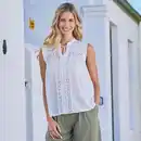 Bild 1 von Damen-Bluse mit Spitze