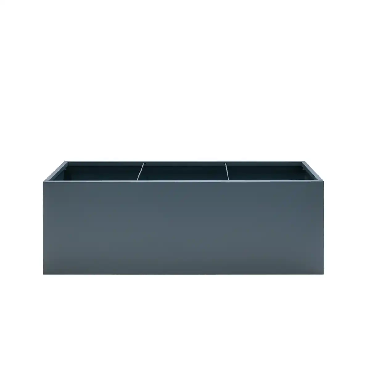 Bild 1 von Herstera Pflanzkübel 'Cube' Metall anthrazit 150 x 50 x 50 cm