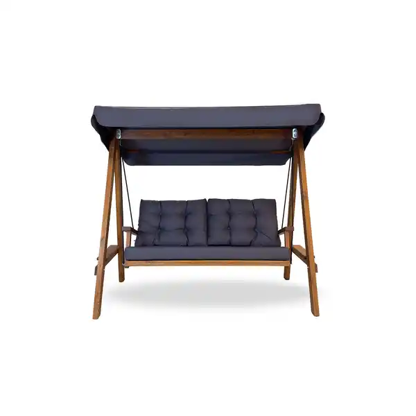 Bild 1 von Westmann Hollywoodschaukel 'Pera' beige/anthrazit 203 x 180 x 116 cm