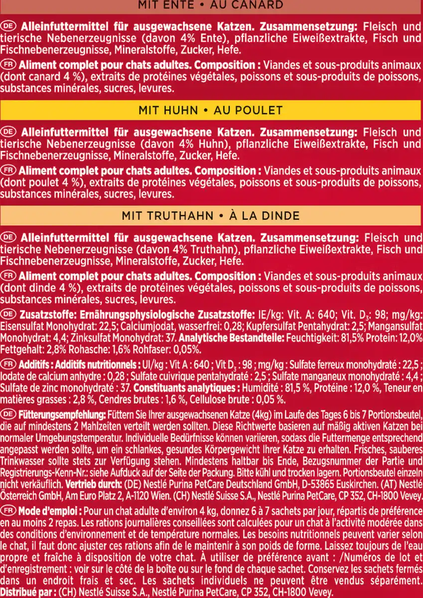 Bild 2 von Gourmet mon Petit köstliche Auswahl mit Geflügel Multipack, 300 g