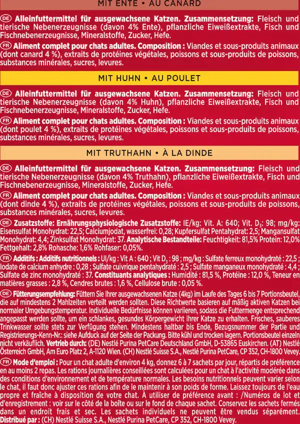 Bild 2 von Gourmet mon Petit köstliche Auswahl mit Geflügel Multipack, 300 g
