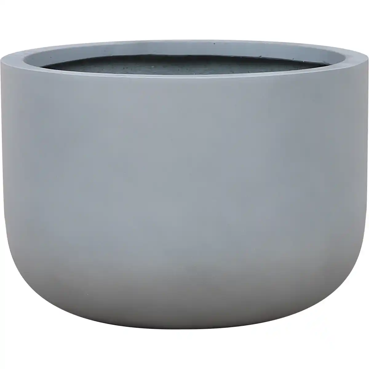 Bild 1 von toom Pflanzgefäß 'Palomo' Polyfibre Betonoptik grau rund Ø 40 x 28,5 cm