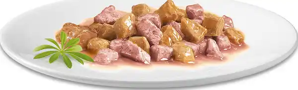 Bild 4 von Gourmet Gold Zarte Häppchen in Sauce mit Lachs & Huhn, 85 g