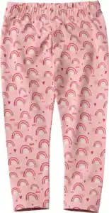 ALANA Leggings Pro Climate mit Regenbogen-Muster, rosa, Gr. 116
