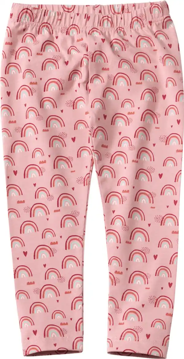 Bild 1 von ALANA Leggings Pro Climate mit Regenbogen-Muster, rosa, Gr. 116