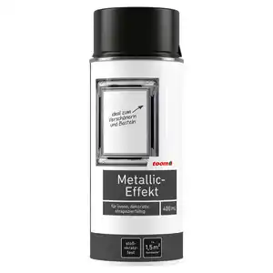 toom Metallic-Effekt-Sprühlack anthrazitfarben glänzend 400 ml