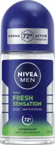 NIVEA MEN Fresh Sensation Anti-Transpirant Roll-On, 50 ml