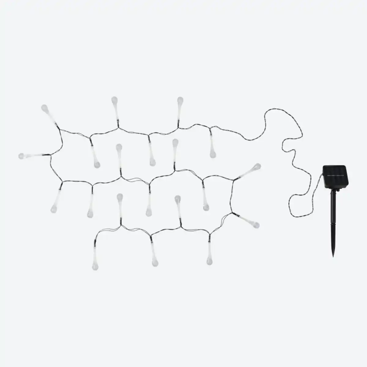 Bild 4 von Solar-Lichterkette "Tropfen", Länge ca. 210 cm