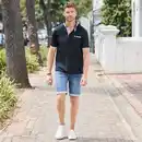 Bild 3 von Herren-Jeans-Bermudas mit Terry-Denim