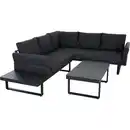 Bild 1 von Siena Garden Loungemöbel-Set 'Weston' anthrazit  3-teilig