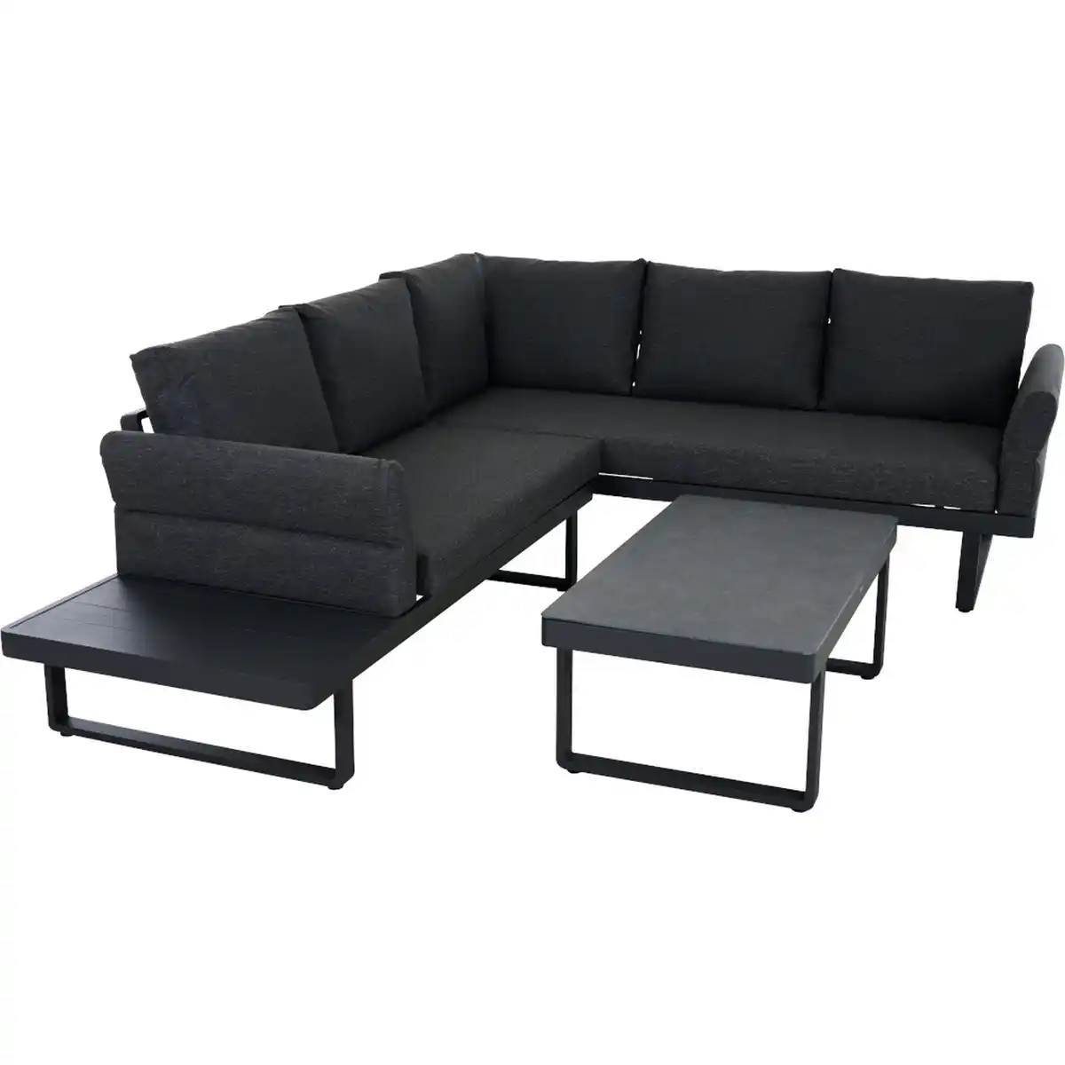 Bild 1 von Siena Garden Loungemöbel-Set 'Weston' anthrazit  3-teilig