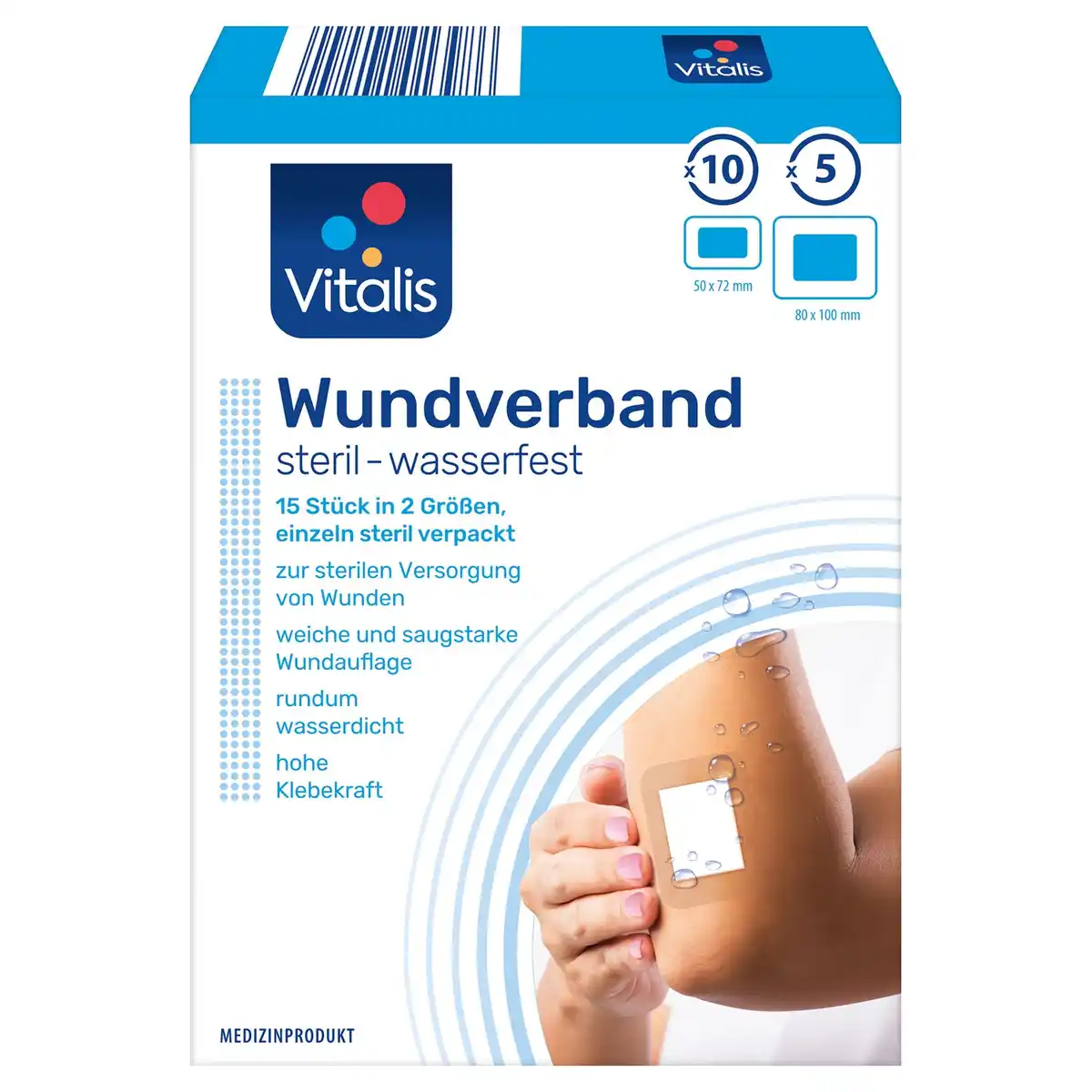 Bild 1 von VITALIS Sterile Wundpflaster