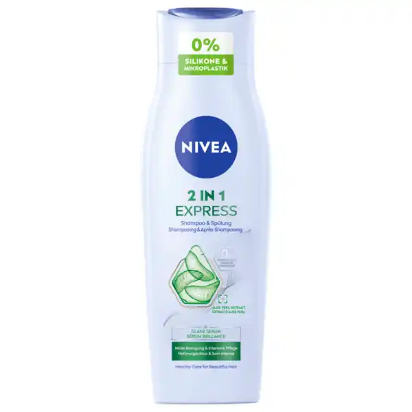 Bild 1 von NIVEA Pflegeshampoo & Spülung 2in1 Express Pflege 250ml
