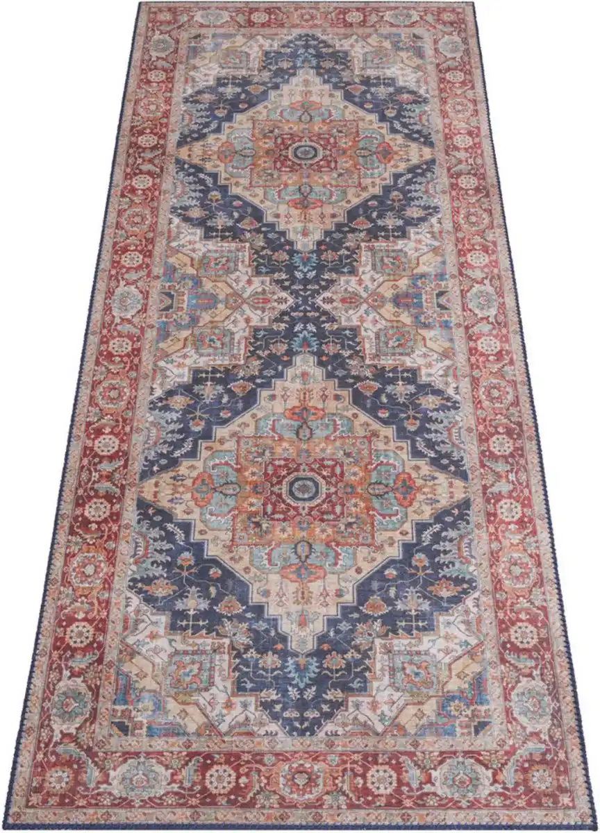 Bild 1 von NORTHRUGS Teppich Sylla, rechteckig, Höhe: 5 mm, Orientalisch, Läufer, Vintage, Wohnzimmer, Schlafzimmer, Esszimmer
