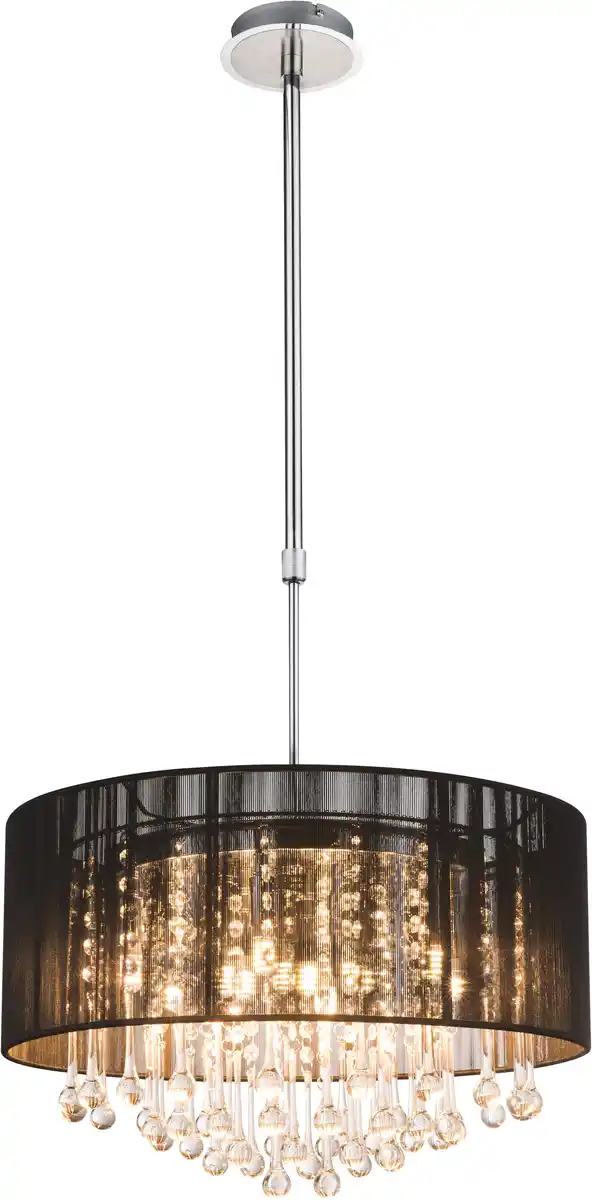 Bild 1 von Hängeleuchte 15095H in Schwarz max. 36 Watt, Schwarz