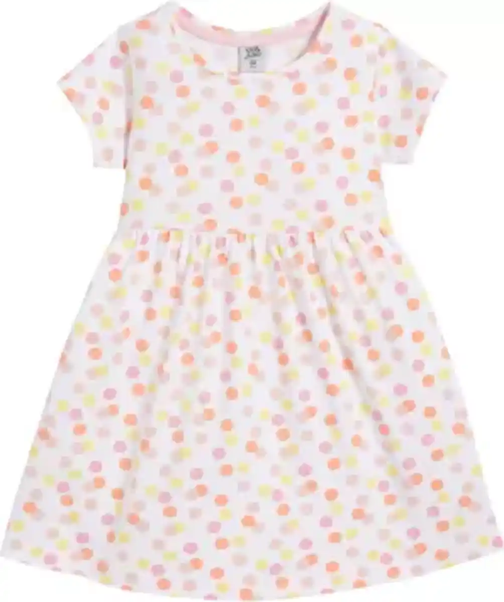 Bild 1 von Kleid mit Punkten, weiß