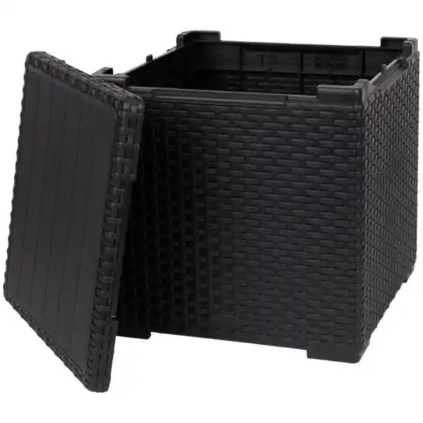 Bild 2 von Allibert 2-in-1 Beistelltisch mit Stauraum