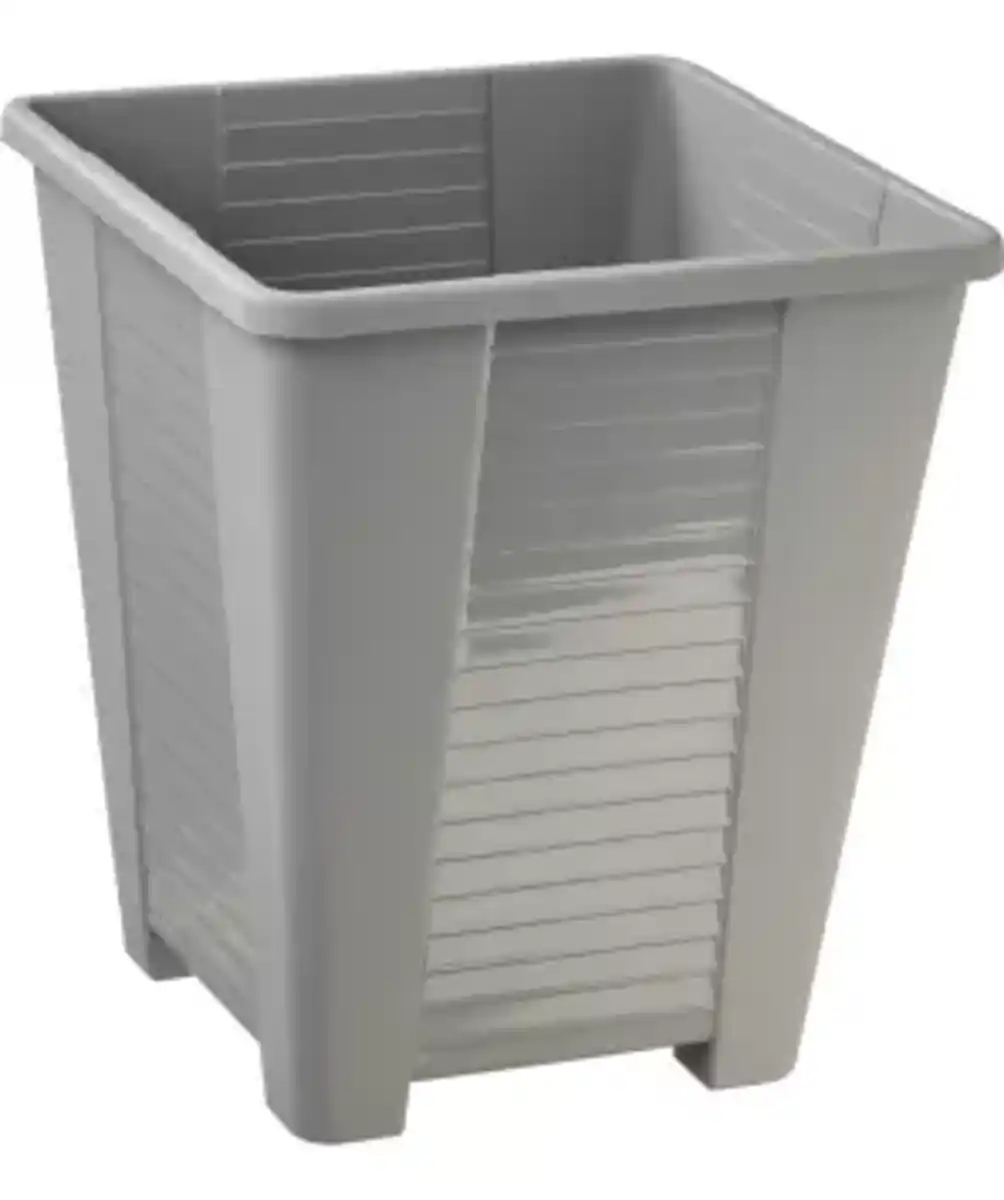 Bild 1 von Pflanztopf mit Standfüßen, hellgrau