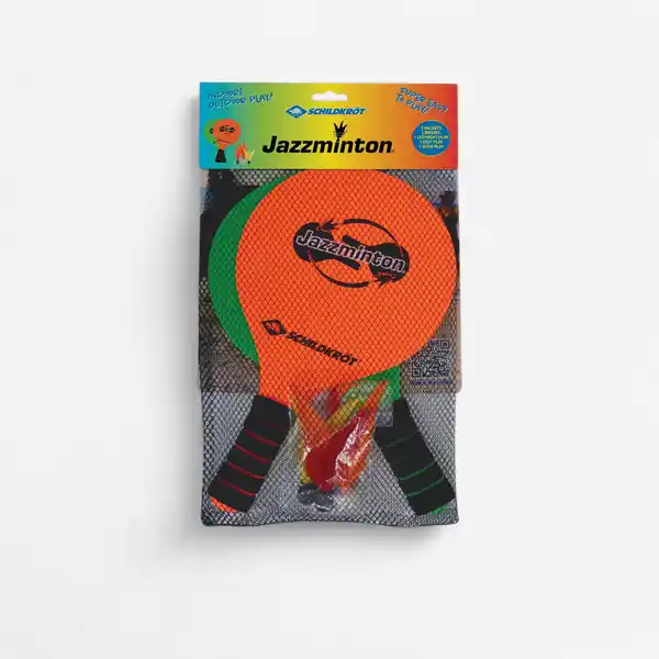 Bild 1 von SCHILDKRÖT Jazzminton Set 2 Schläger + Federbälle V2