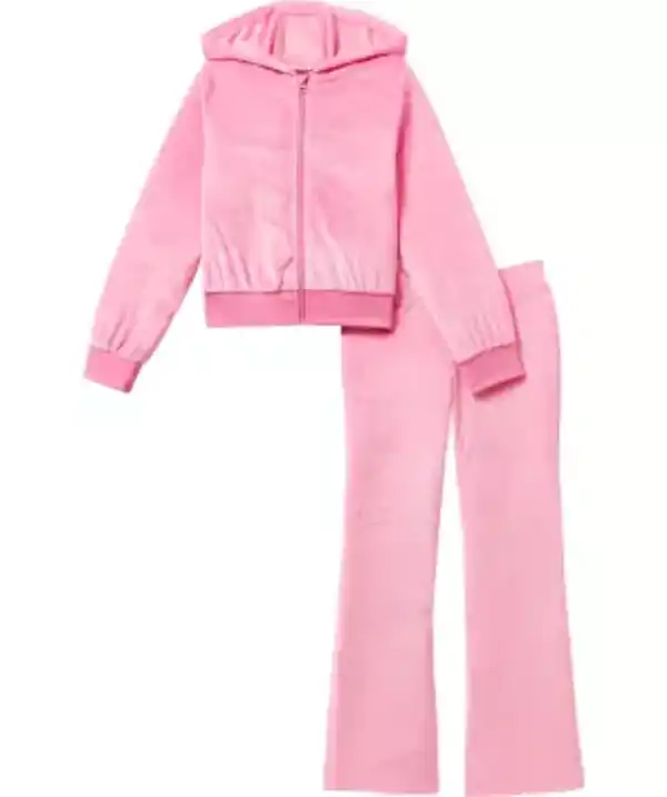 Bild 1 von Jogginganzug aus Velours, rosa