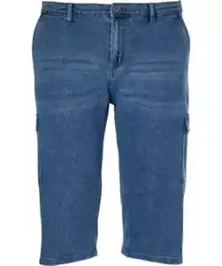 Jeans-Shorts mit Cargotaschen, blau
