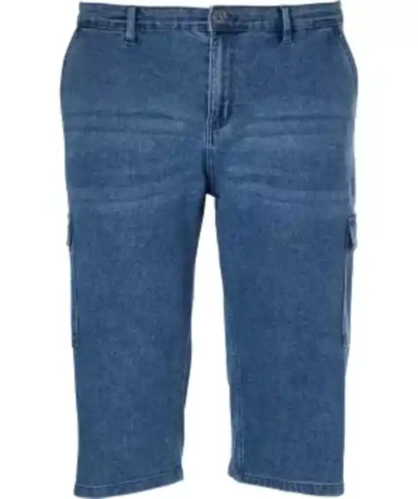 Bild 1 von Jeans-Shorts mit Cargotaschen, blau