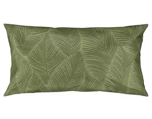 Kissenhülle Alex Design in Olivgrün ca. 40x80cm, Olivgrün