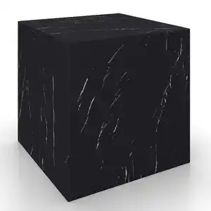 Couchtisch Ezra Marmor- Optik Schwarz, Schwarz
