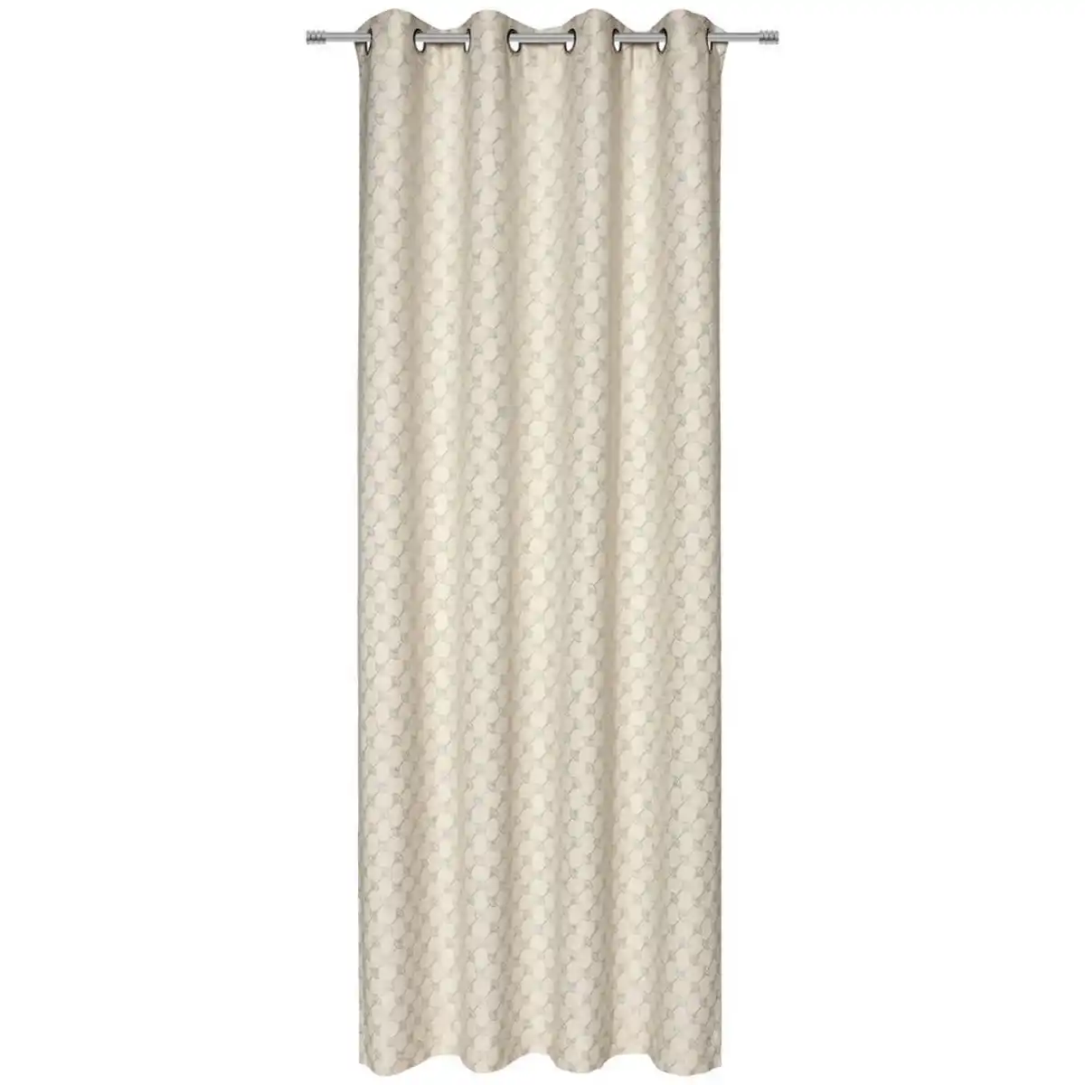 Bild 1 von Joop! Ösenschal J-Allovers, Natur, Textil, Raute, 140x250 cm, Wohntextilien, Gardinen & Vorhänge, Fertiggardinen, Ösenschals