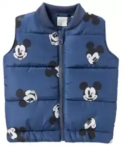 Mickey Mouse Steppweste, blau