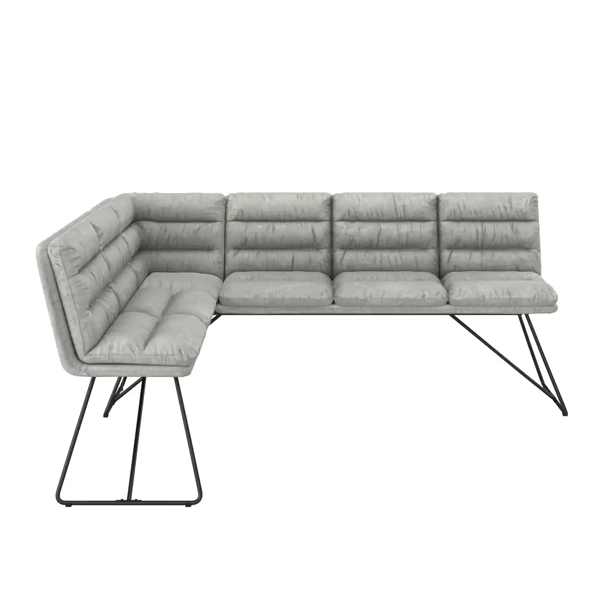 Bild 1 von Sitzbank Kona Hellgrau Webstoff Gepolstert, Hellgrau