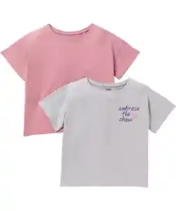 T-Shirts cropped, grau