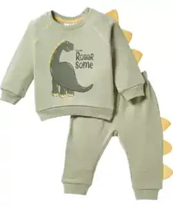 Jogginganzug Dino, hellgrün