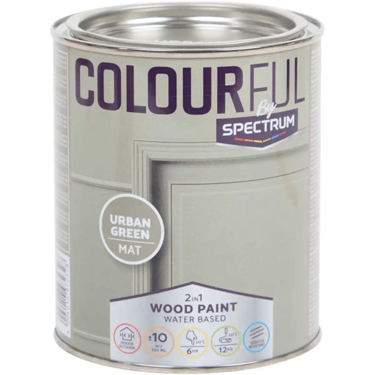 Bild 1 von Spectrum Colourful 2-in-1 Möbelfarbe Urban Green