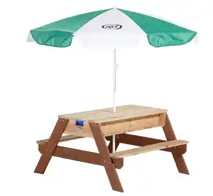 Kinder-Gartentisch Axi Nick Braun Sand-Wassertisch, Braun