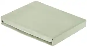 Topper-Spannbetttuch Elasthan Topper in Grün ca. 100x200cm, Grün