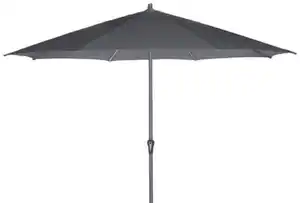 Sonnenschirm Ø 350 cm Anthrazit, Anthrazit