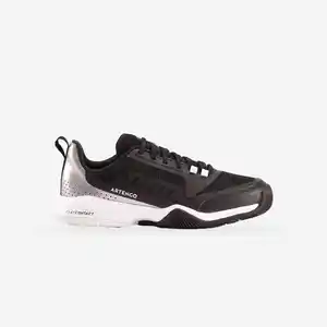 ARTENGO Kinder Tennisschuhe Sandplatz - Fast Clay Junior schwarz