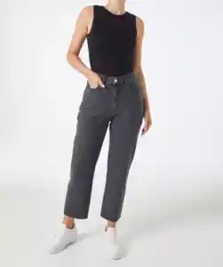 Knöchellange Jeans, jeans grau