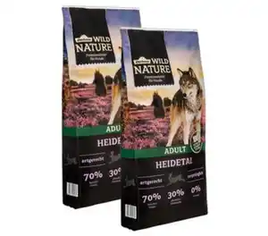 Dehner Wild Nature Trockenfutter für Hunde Heidetal Adult