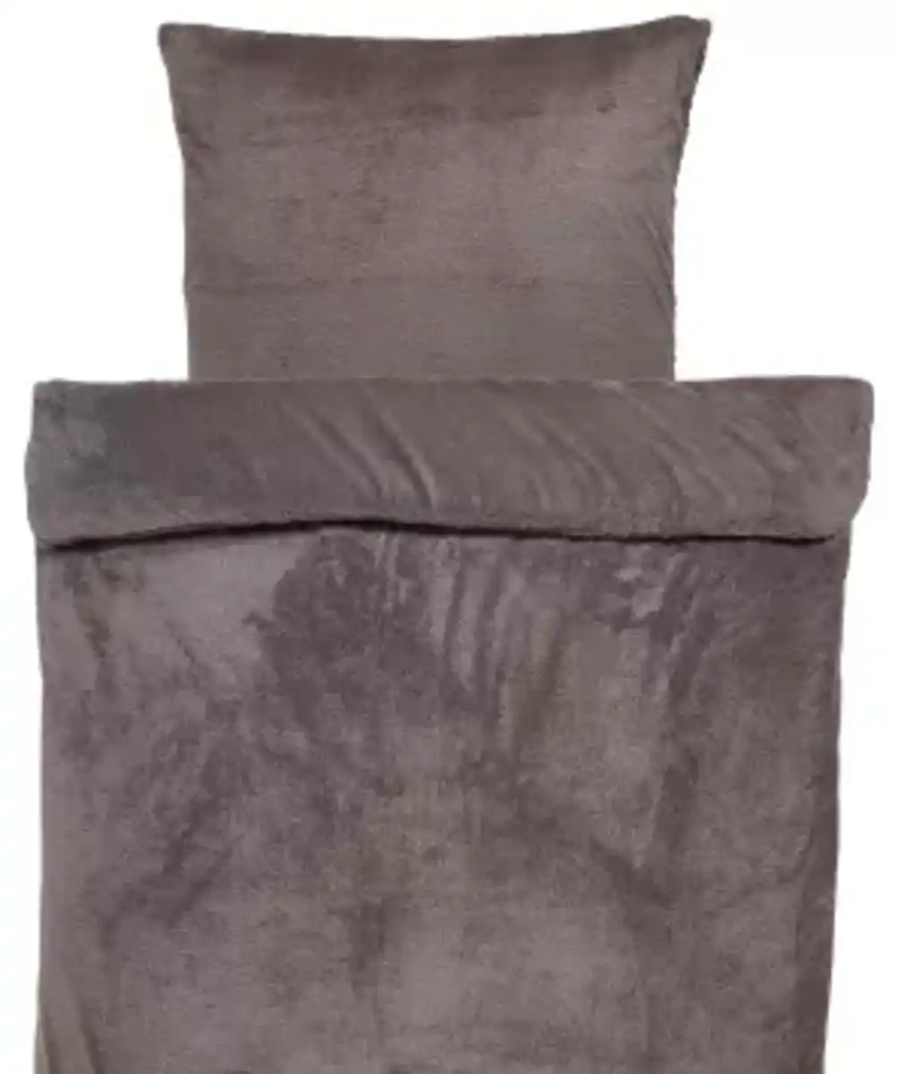 Bild 1 von Teddyfleece-Bettwäsche, anthrazit